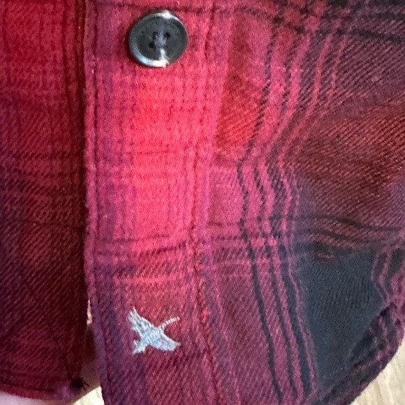 Eddie Bauer Women's Warm Buffalo Plaid Button Down‎ Flannel Shirt Jacket Shaket - Picture 6 of 10